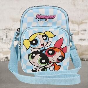 Powerpuff Girls NWT White and Blue Crossbody Bag